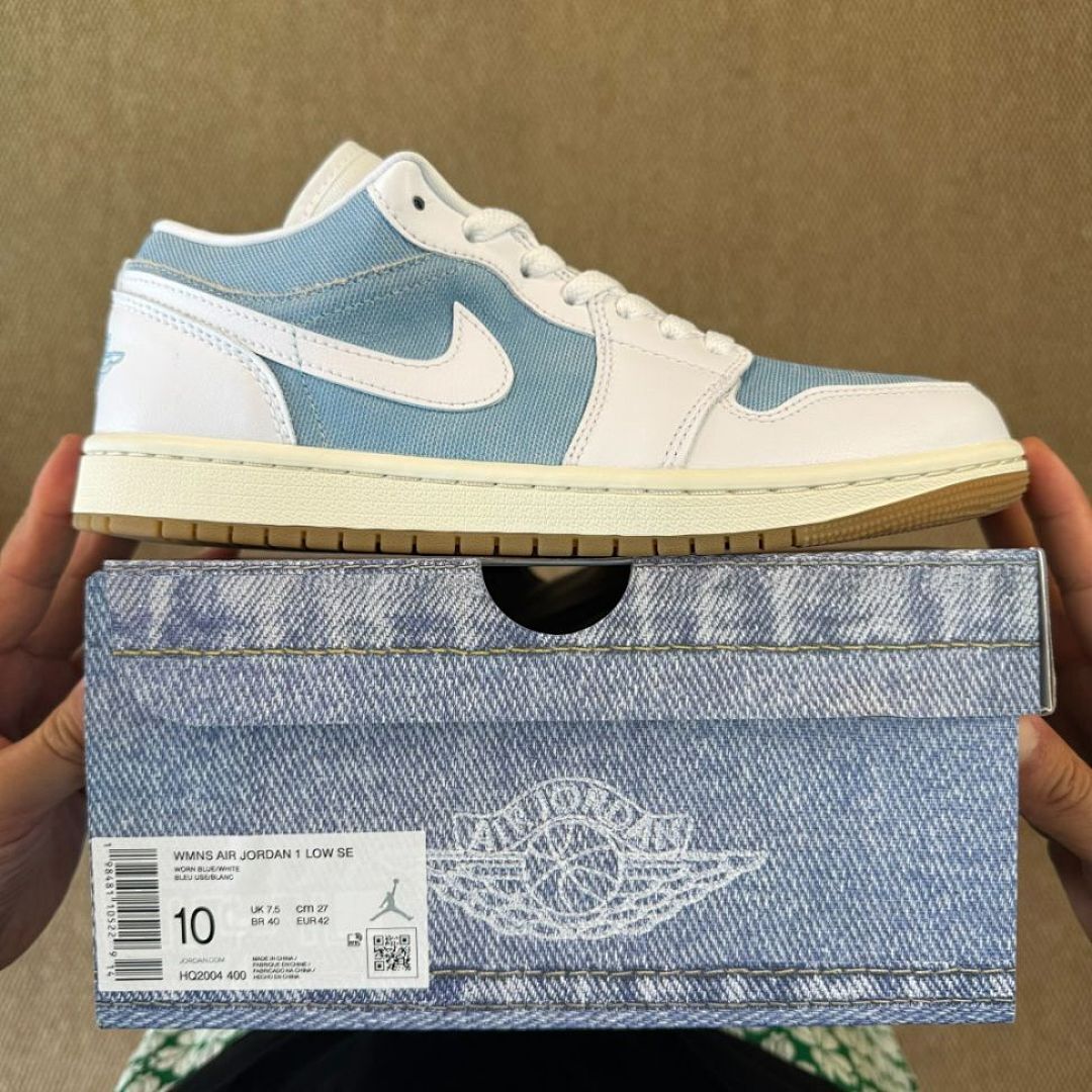 Air Jordan 1 Low OG 'Worn Blue' DM8947-100