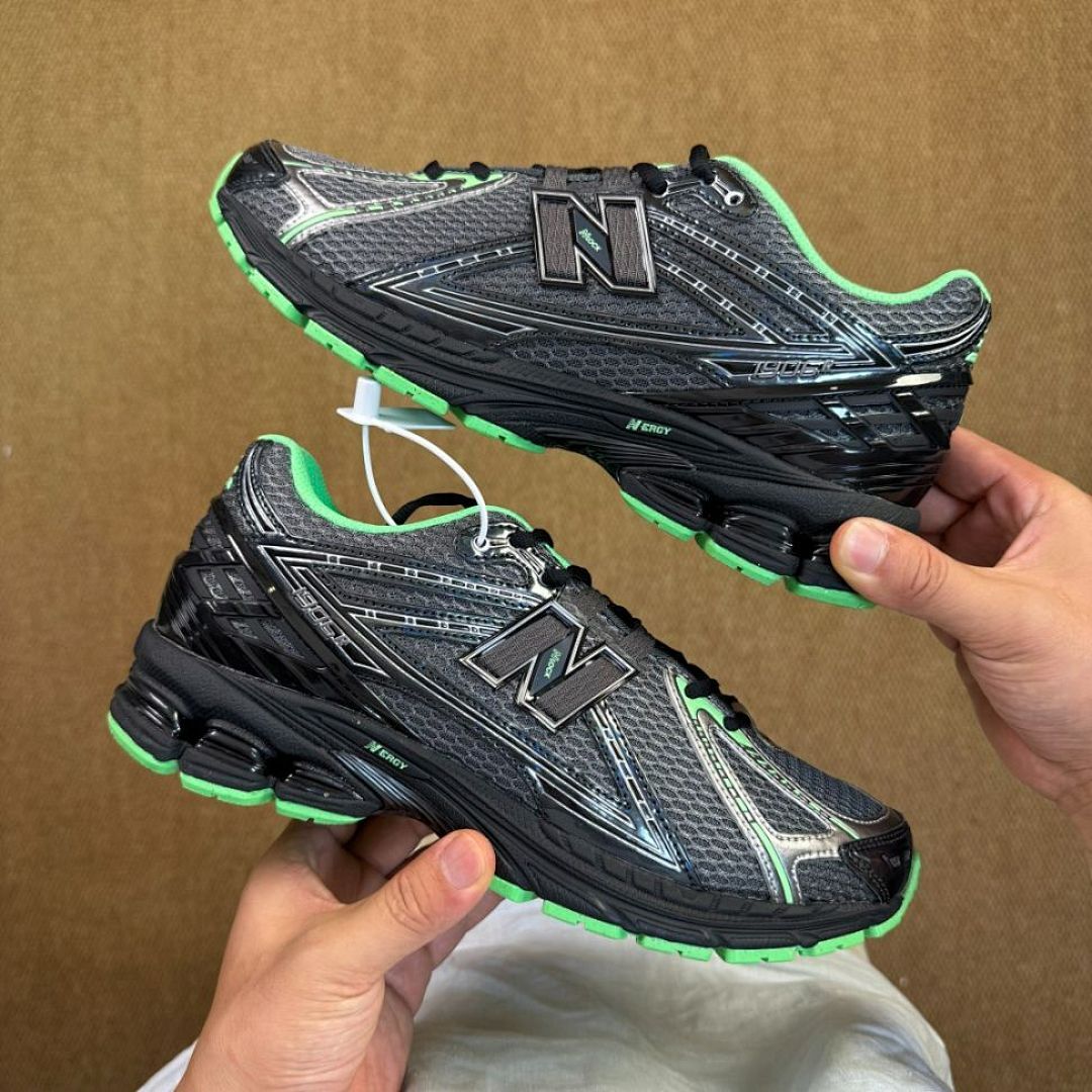 New Balance 1906R M1906RGA Phantom with Vibrant Green