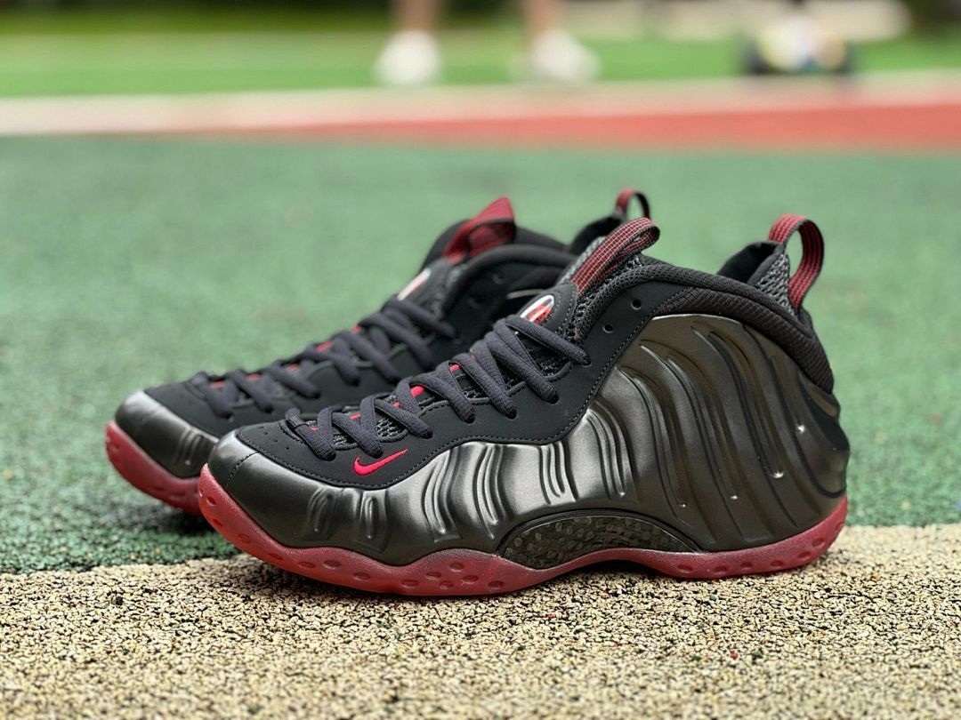 Nike Air Foamposite Pro Black Varsity Red 624041-006
