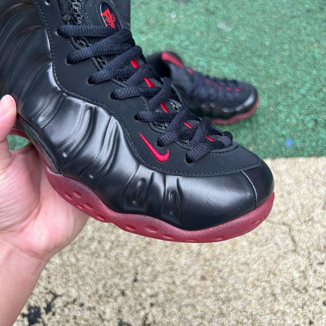 Nike Air Foamposite Pro Black Varsity Red 624041-006