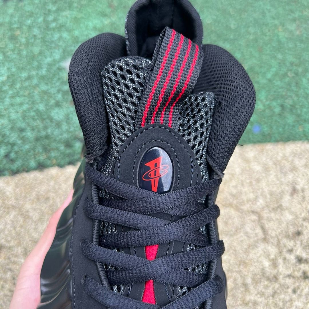 Nike Air Foamposite Pro Black Varsity Red 624041-006