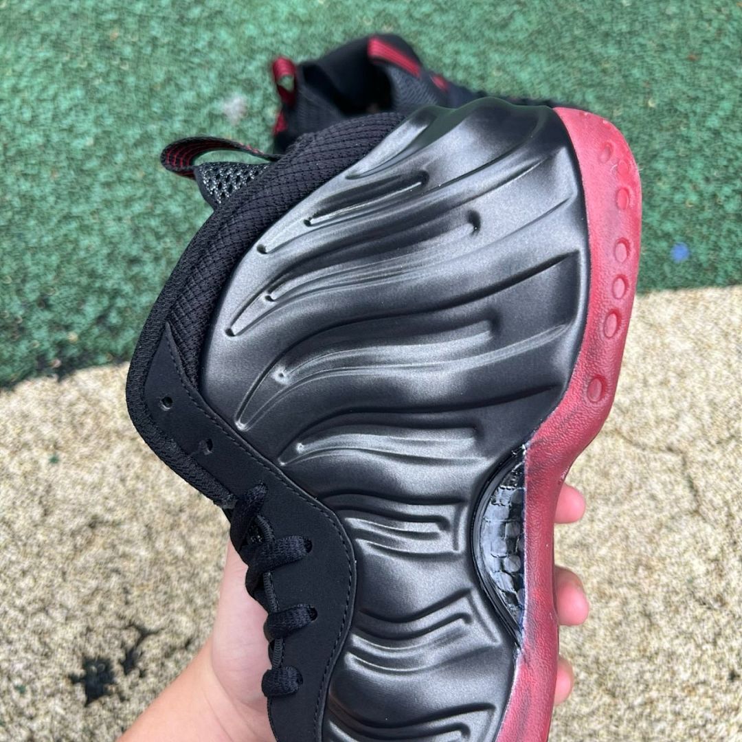 Nike Air Foamposite Pro Black Varsity Red 624041-006