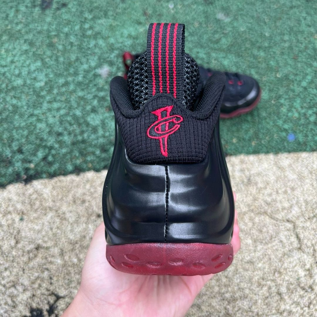 Nike Air Foamposite Pro Black Varsity Red 624041-006