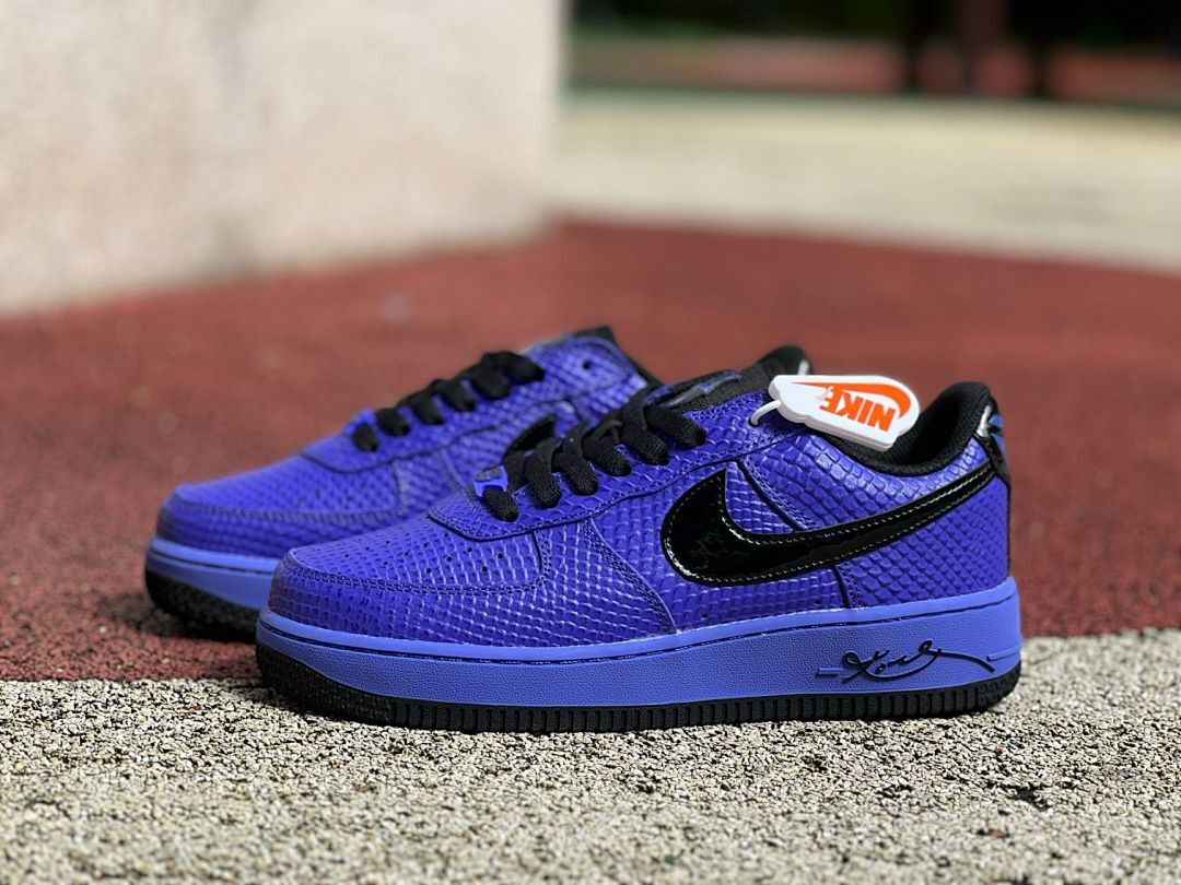 Nike Air Force 1 Low Kobe Bryant Court Purple Black CW3918-500