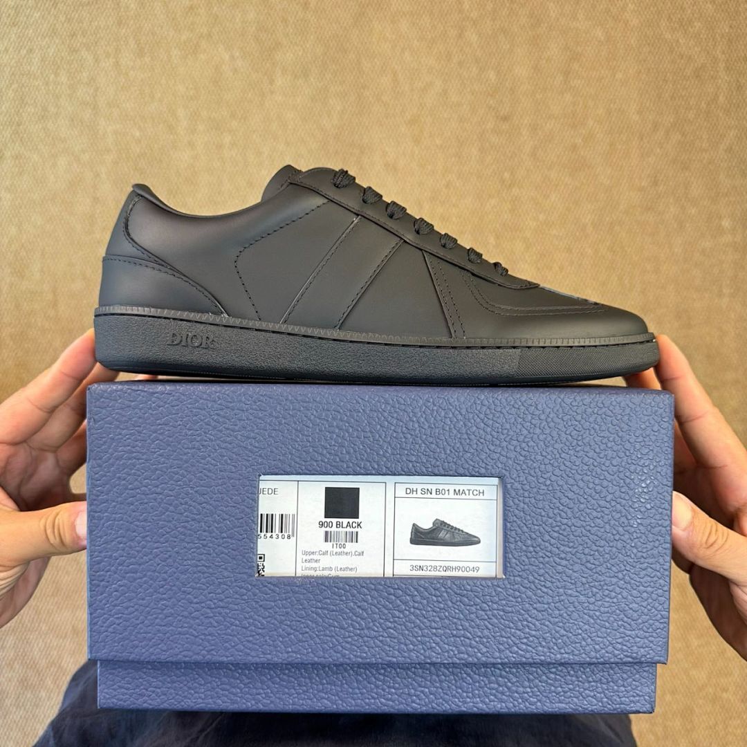 Dior B01 Sneaker Black Smooth Calfskin
