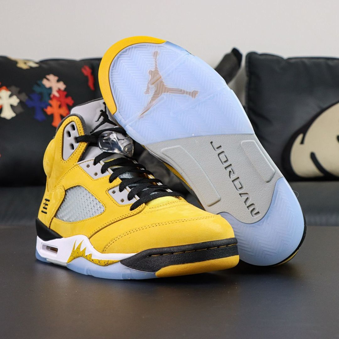 Air Jordan 5 Retro Varsity Maize Michigan CQ9545-700
