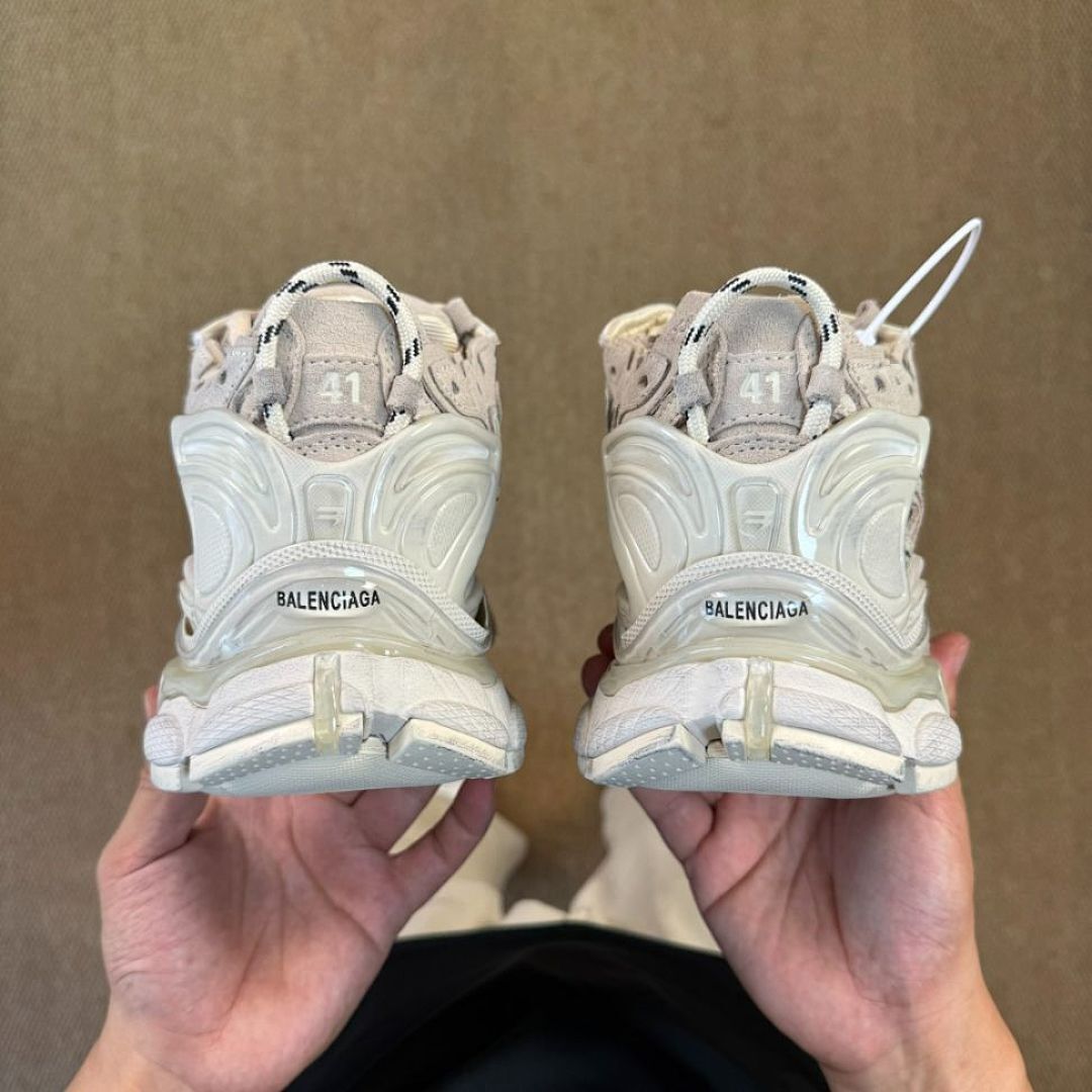 Balenciaga Runner Sneakers Light Grey