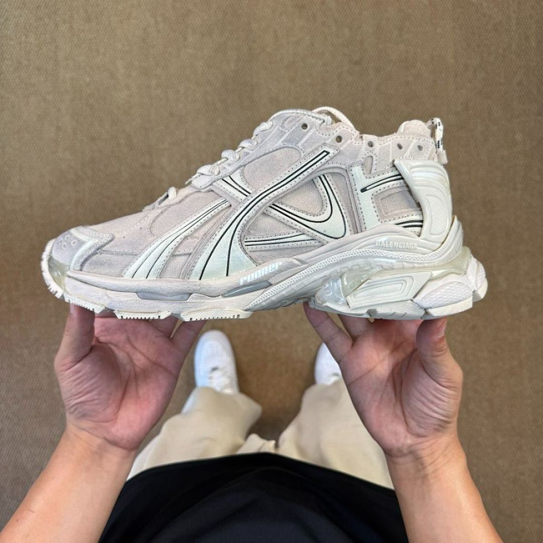 Balenciaga Runner Sneakers Light Grey