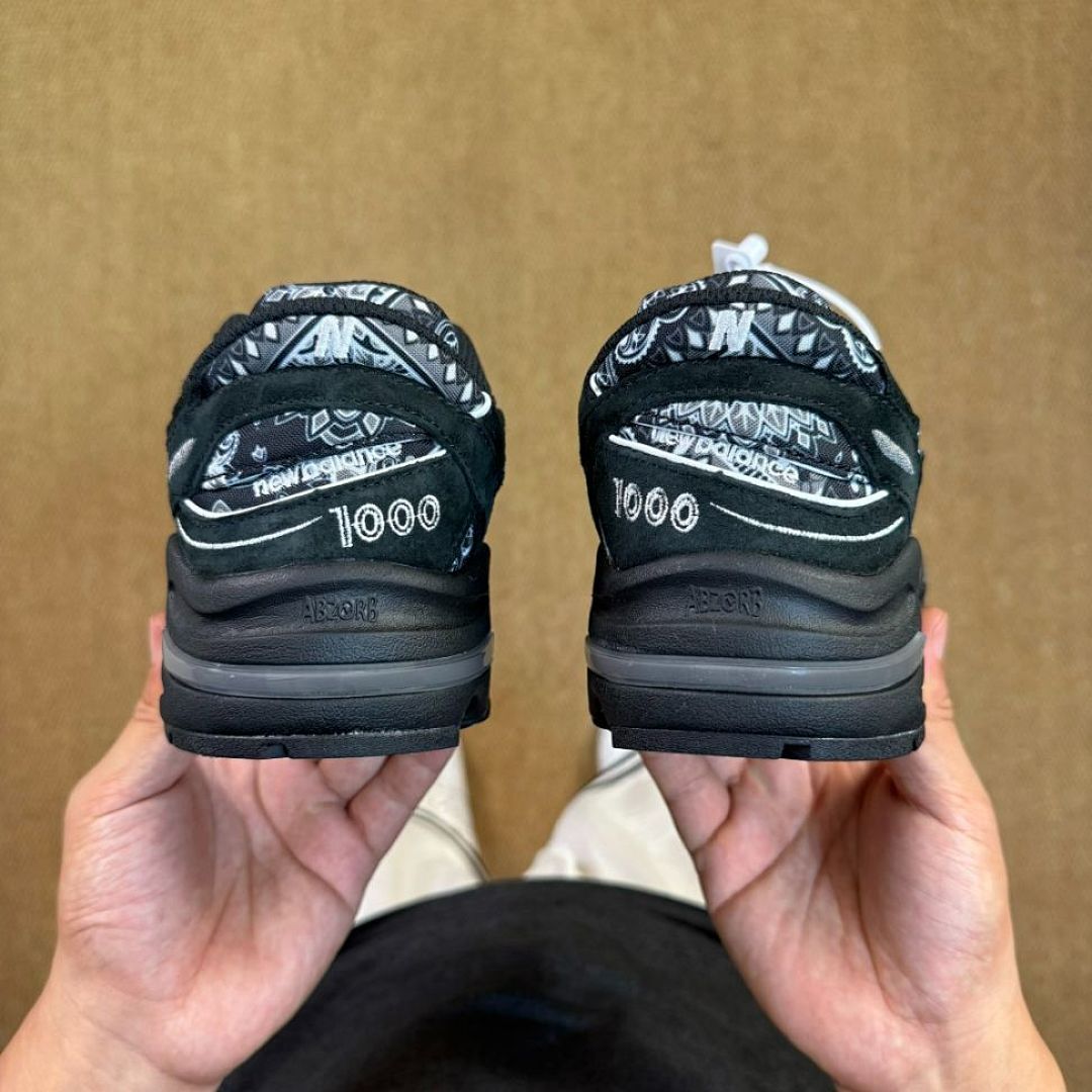 Joe Freshgoods x New Balance 1000 'Black Ice' M1000JG1
