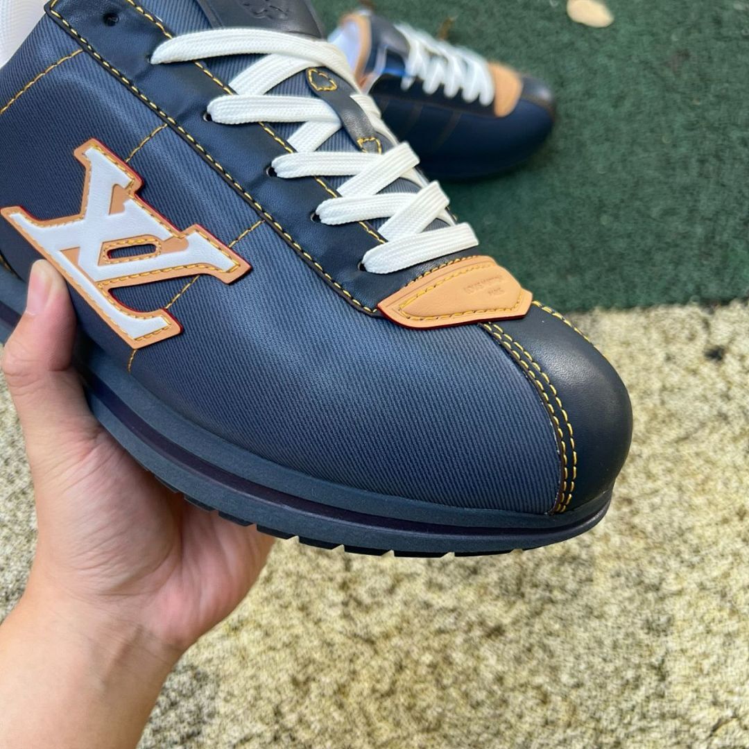 Louis Vuitton LV Runner Tatic Sneaker Navy Brown White