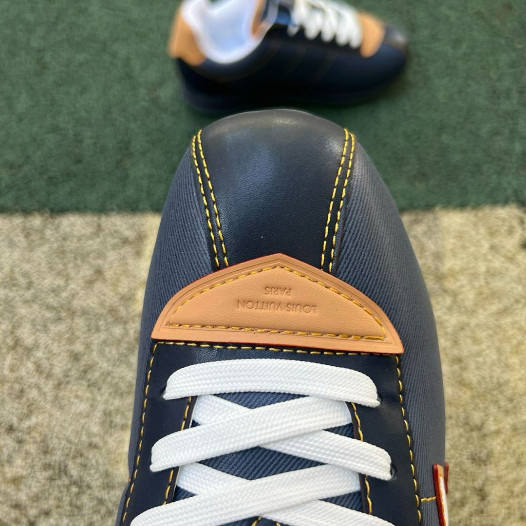 Louis Vuitton LV Runner Tatic Sneaker Navy Brown White