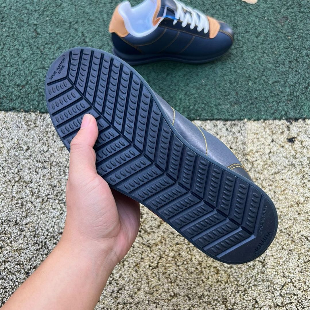 Louis Vuitton LV Runner Tatic Sneaker Navy Brown White