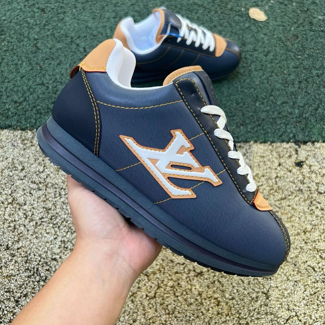 Louis Vuitton LV Runner Tatic Sneaker Navy Brown White