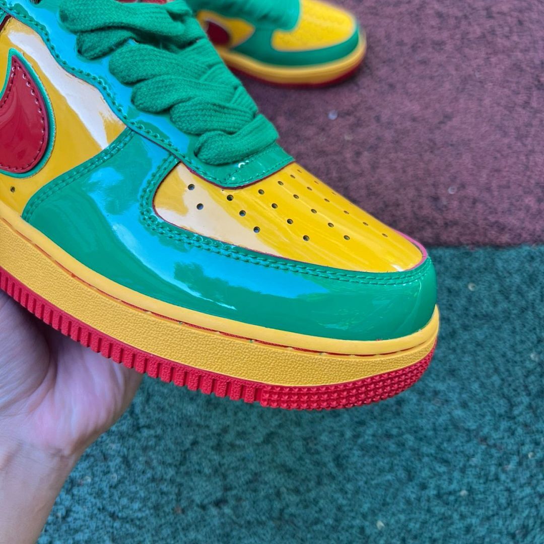 Nike Air Force 1 Low Rasta Bob Marley 'Catch A Fire'