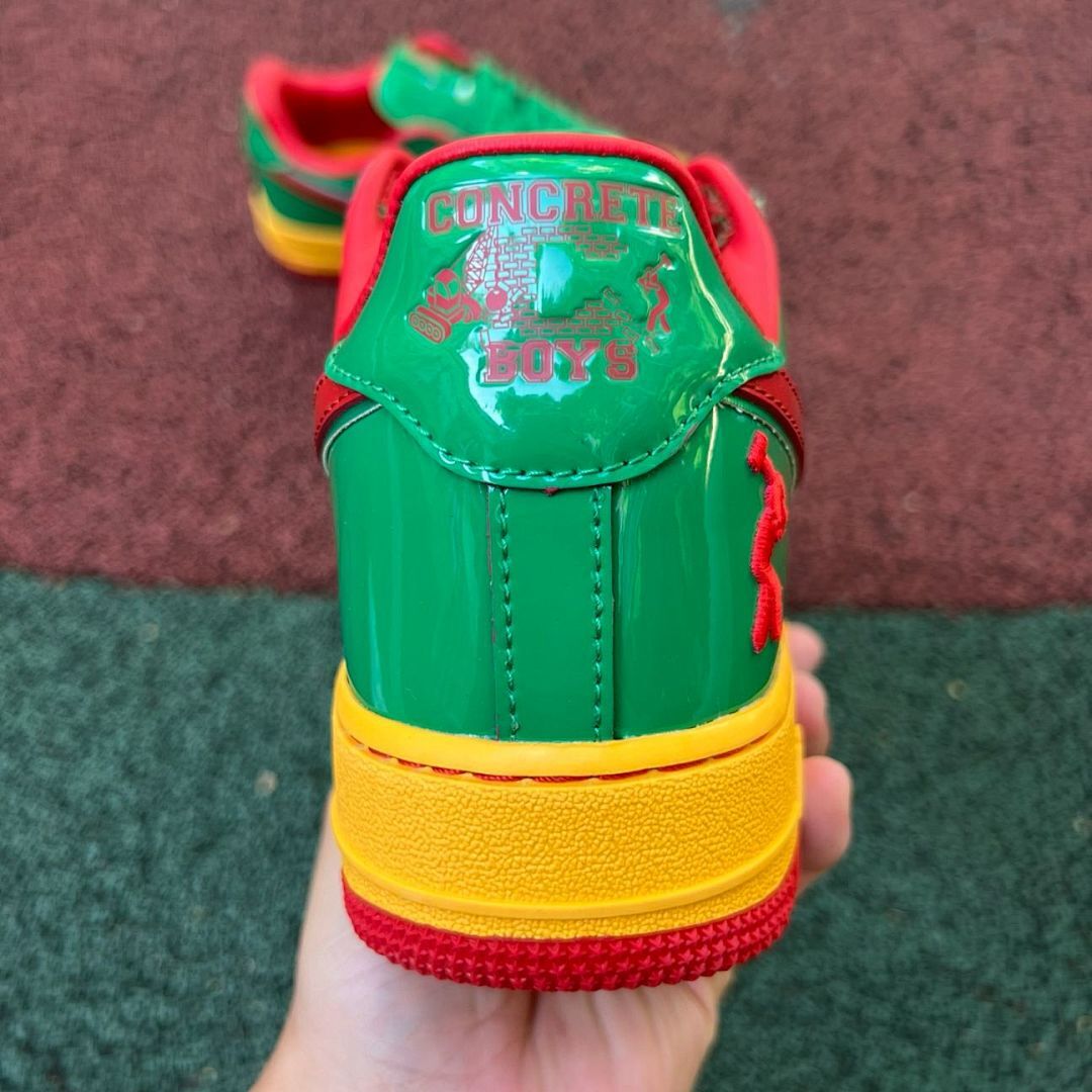 Nike Air Force 1 Low Rasta Bob Marley 'Catch A Fire'