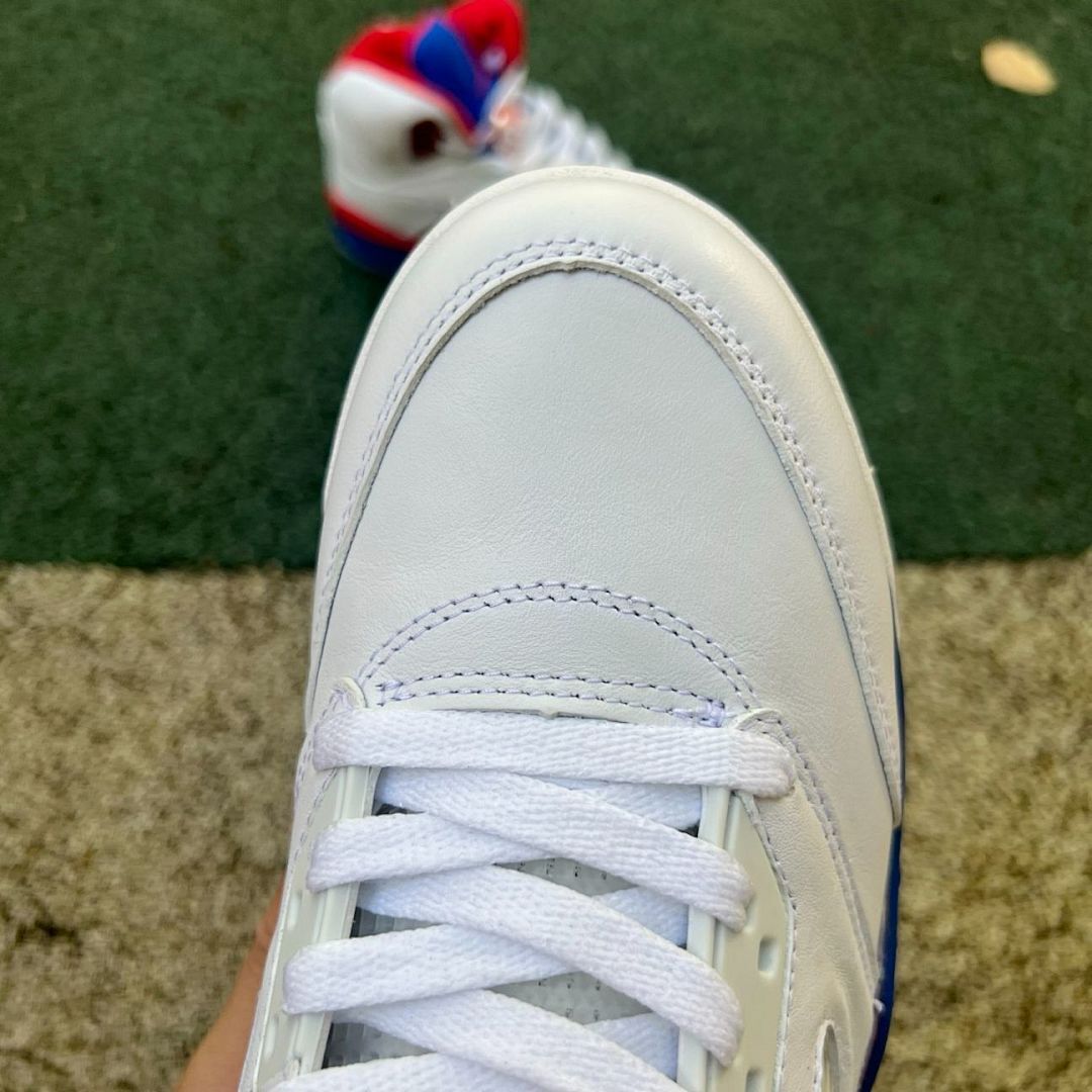 Air Jordan 5 Retro PE White Red Blue 32