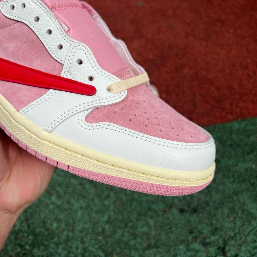 Air Jordan 1 Low Atmosphere University Red Sail