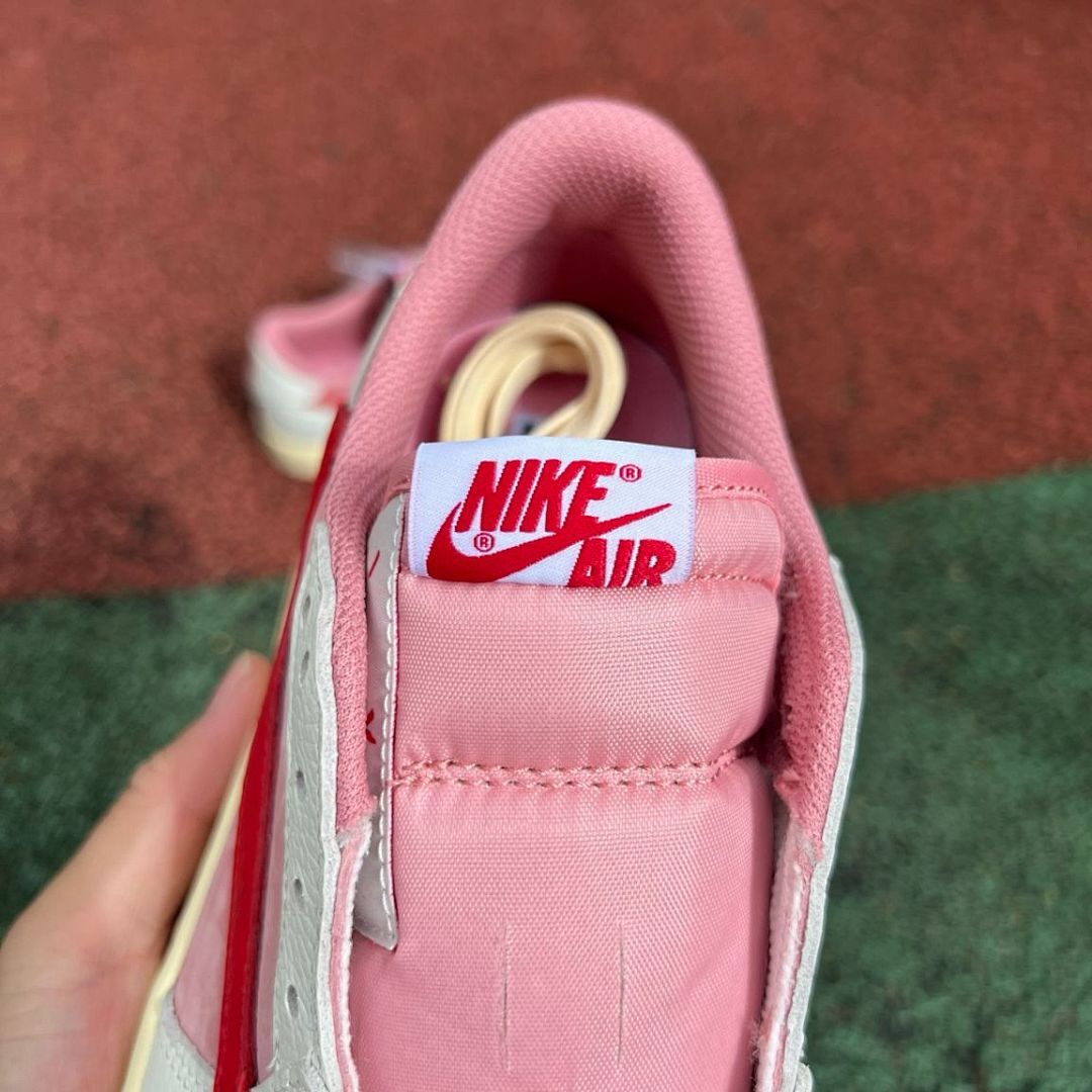 Air Jordan 1 Low Atmosphere University Red Sail