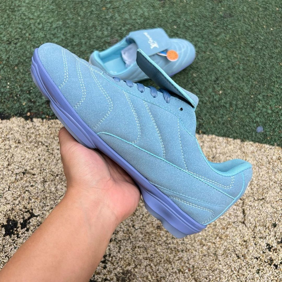 Louis Vuitton Light Blue Monogram Turf Soccer Shoes