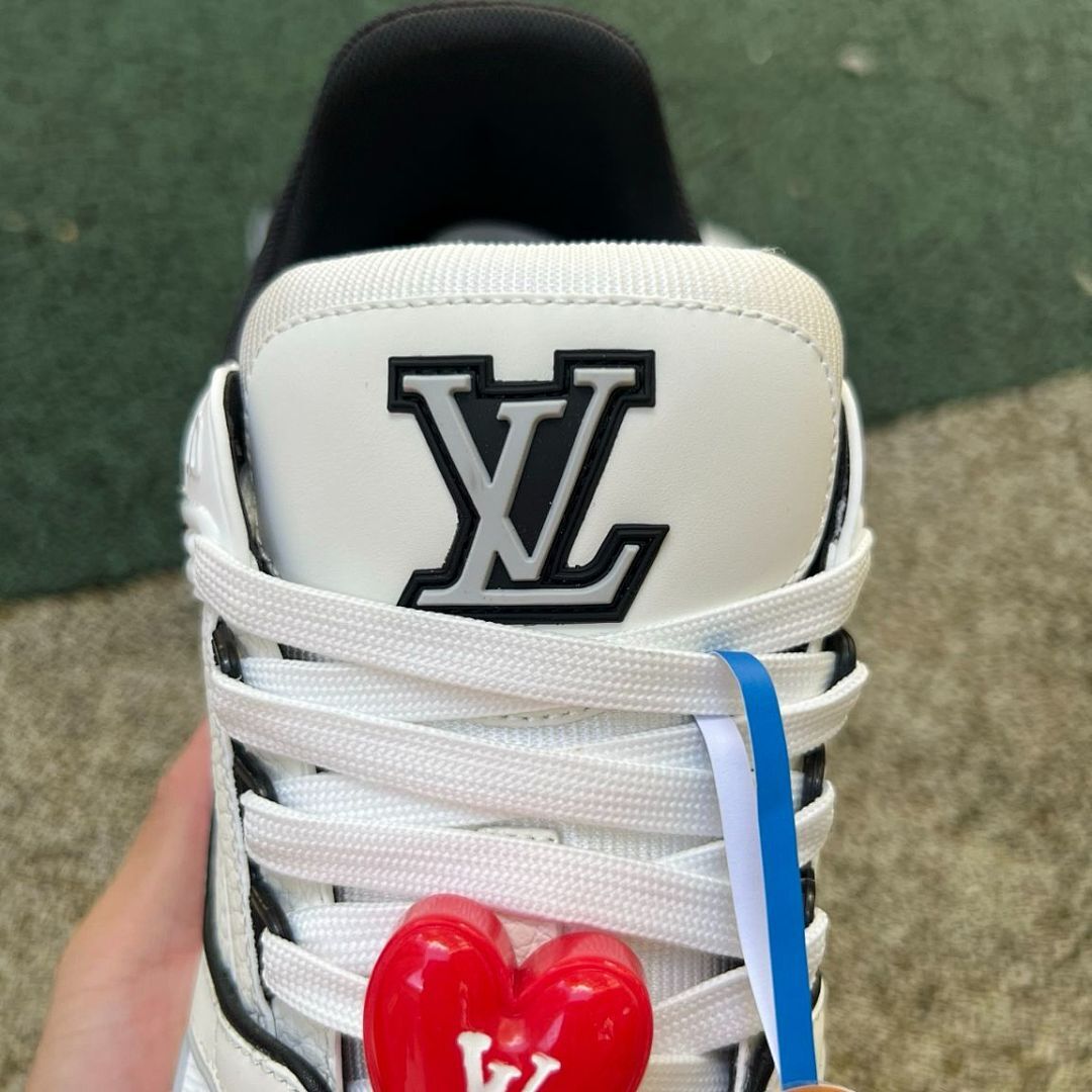 Louis Vuitton LV Trainer Sneaker White and Black