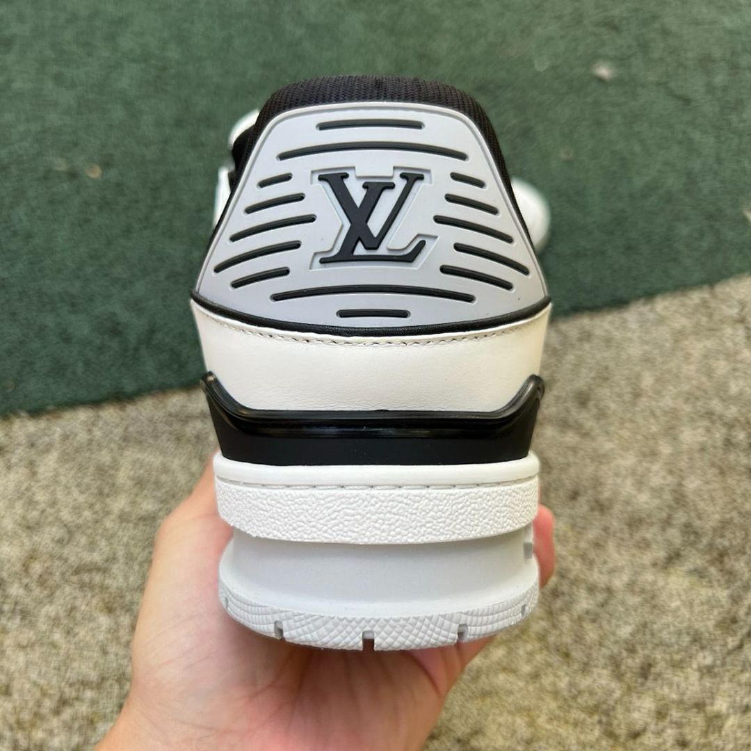 Louis Vuitton LV Trainer Sneaker White and Black