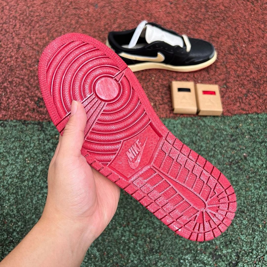 Travis Scott x Air Jordan 1 Low OG SP "Black Phantom" DM7866-001