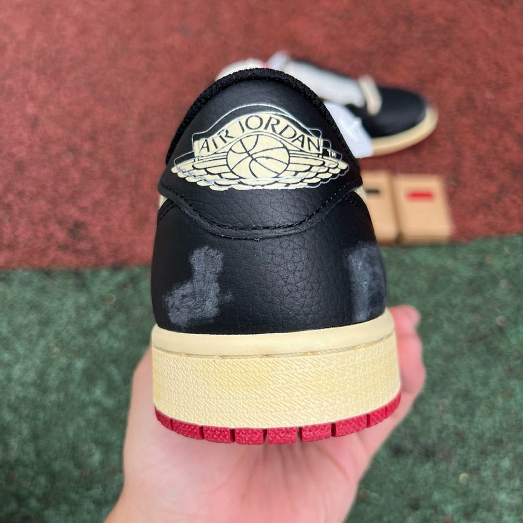 Travis Scott x Air Jordan 1 Low OG SP "Black Phantom" DM7866-001