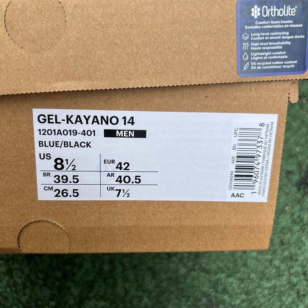 ASICS GEL-KAYANO 14 Royal Blue Pure Silver 1201A019-400