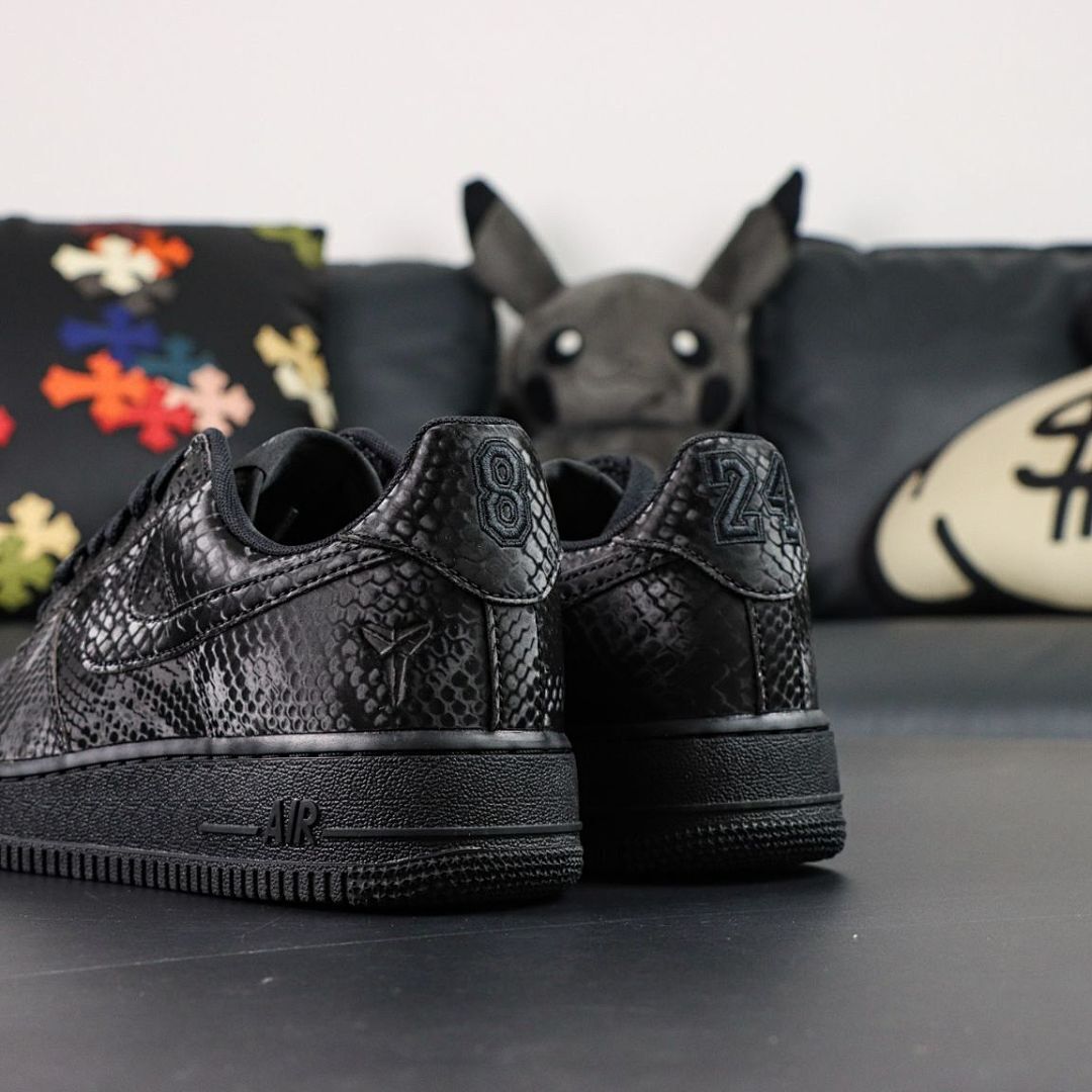 Nike Air Force 1 '07 PRM Black Python 898889-007