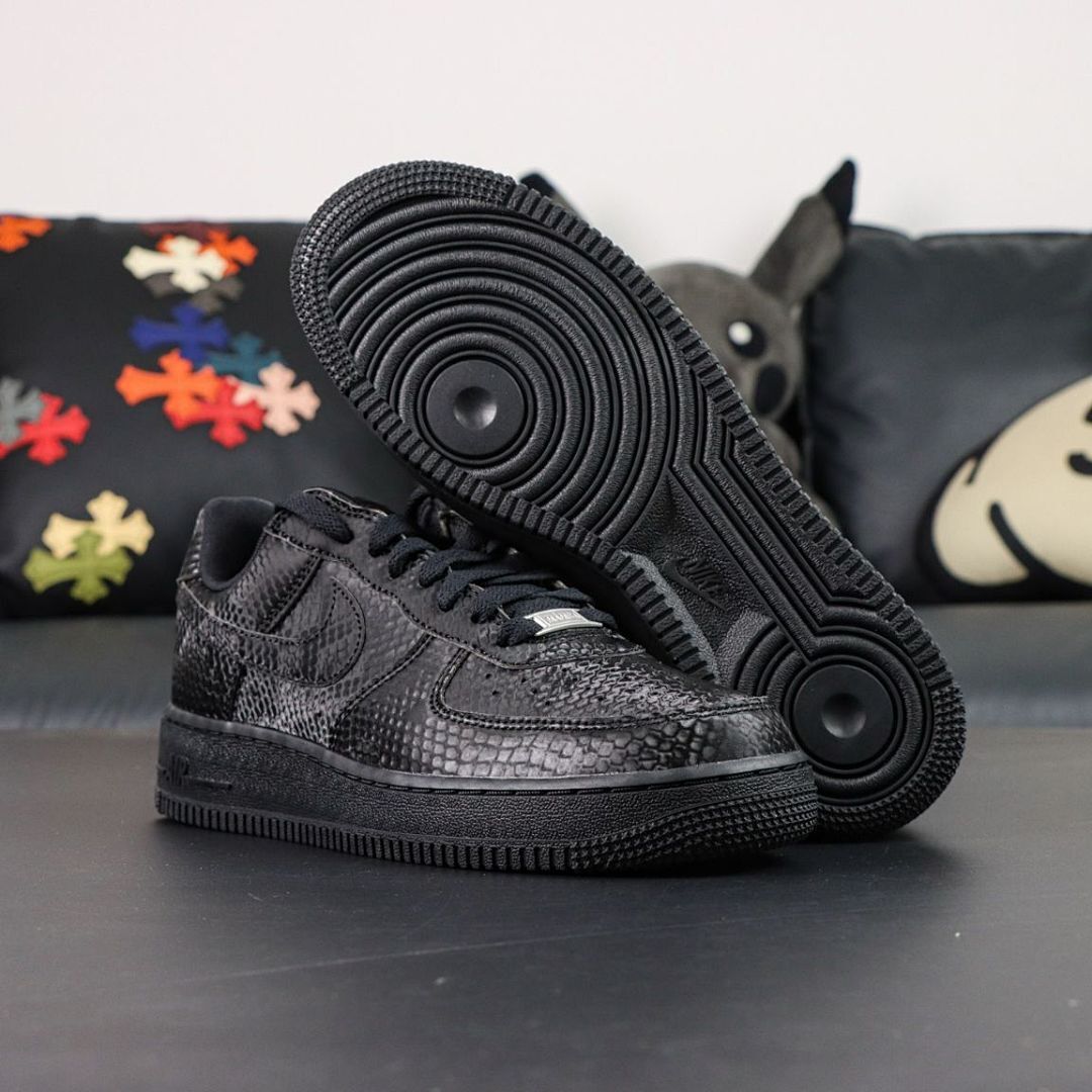 Nike Air Force 1 '07 PRM Black Python 898889-007