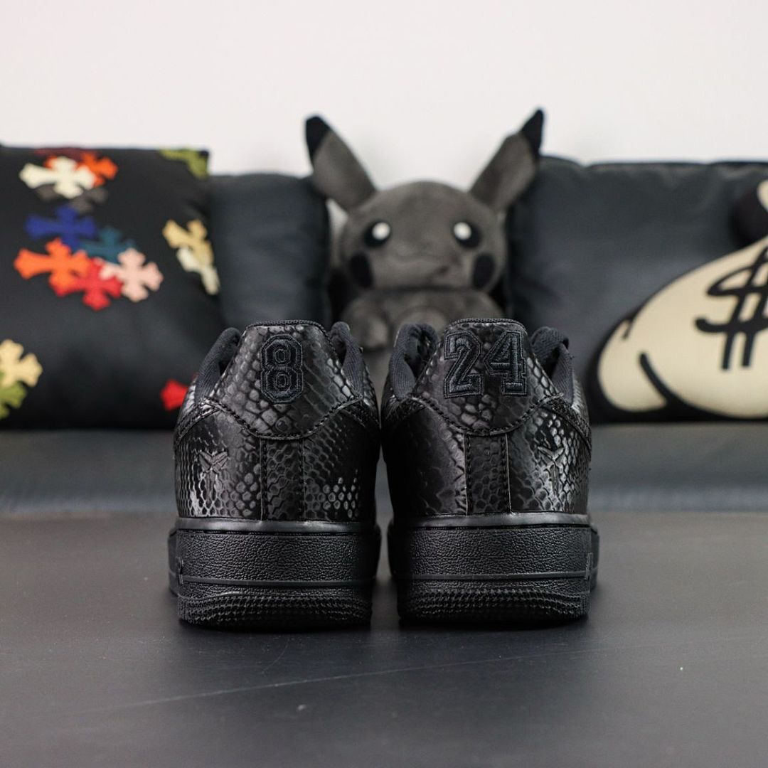 Nike Air Force 1 '07 PRM Black Python 898889-007