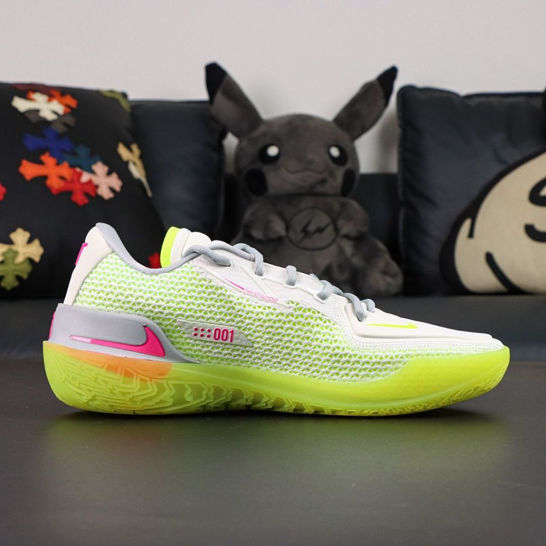 Nike Zoom GT Cut 2 White Volt Pink Blast FB2527-100