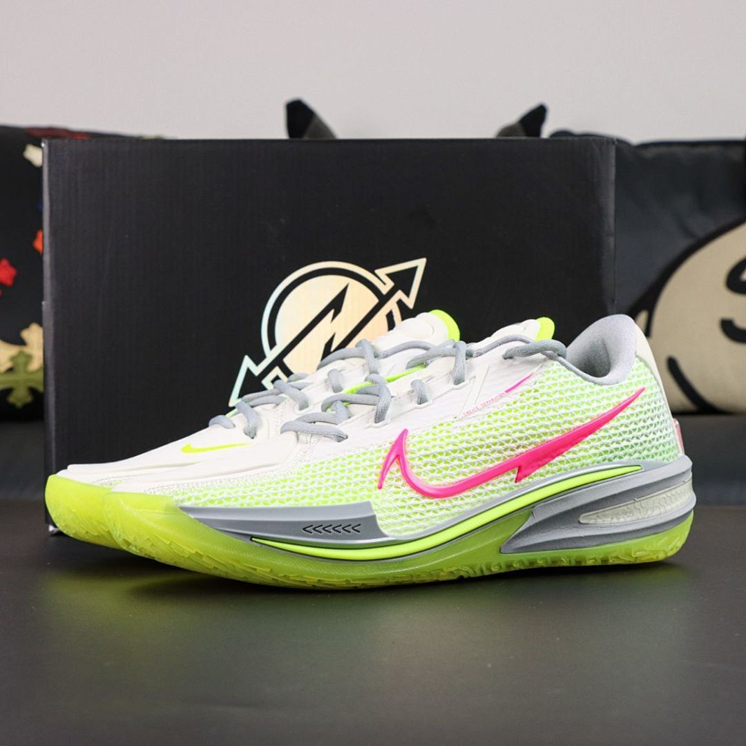 Nike Zoom GT Cut 2 White Volt Pink Blast FB2527-100