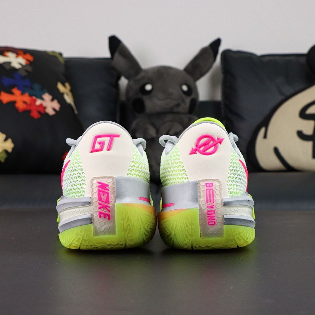 Nike Zoom GT Cut 2 White Volt Pink Blast FB2527-100