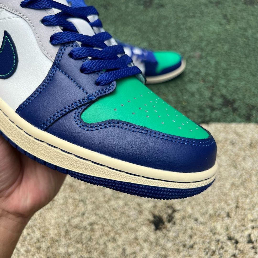 Air Jordan 1 Low SE Deep Royal Blue Emerald Rise DV1299-430