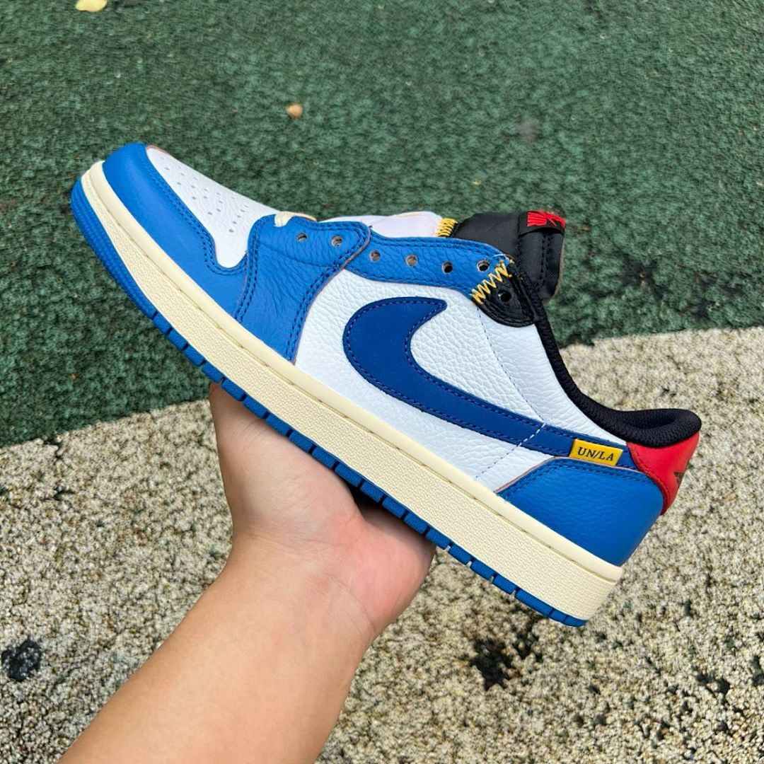 Nike Union LA Air Jordan 1 KO Low Industrial Blue DO8912-100
