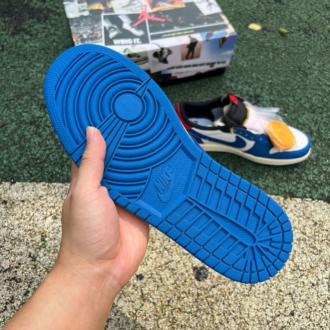 Nike Union LA Air Jordan 1 KO Low Industrial Blue DO8912-100