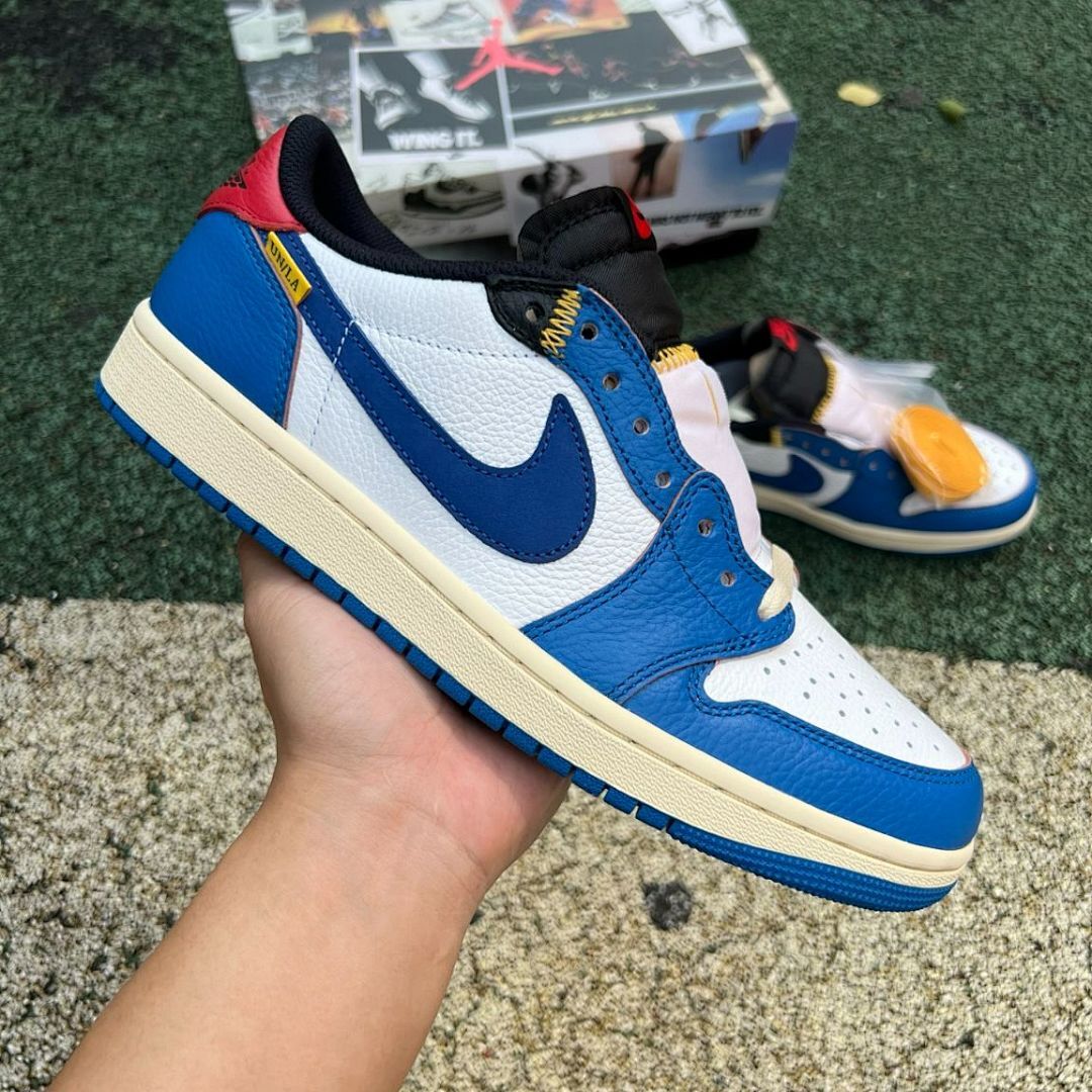 Nike Union LA Air Jordan 1 KO Low Industrial Blue DO8912-100