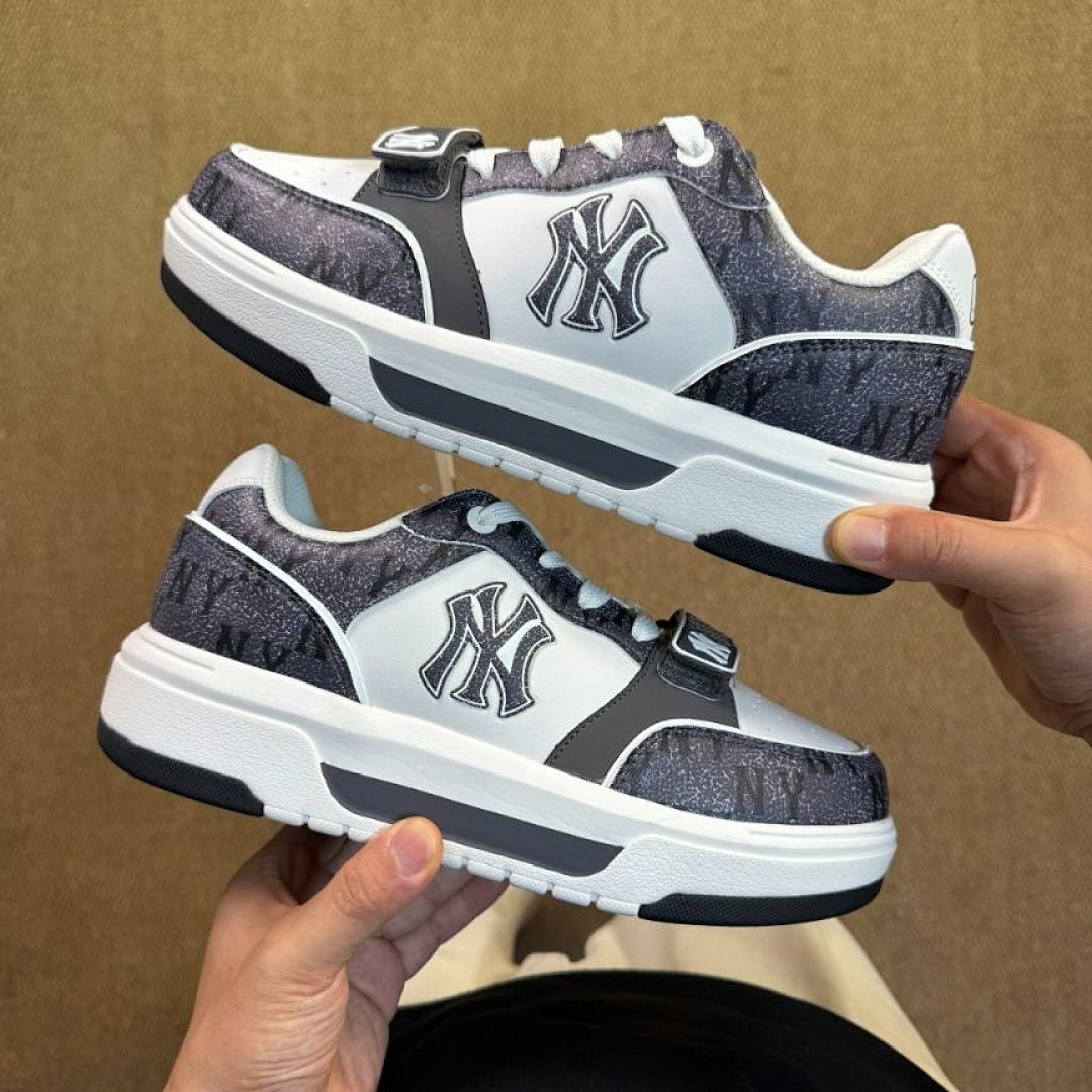 MLB Big Ball Chunky P NY Monogram Sneakers 3ASHCC11N-50WHS