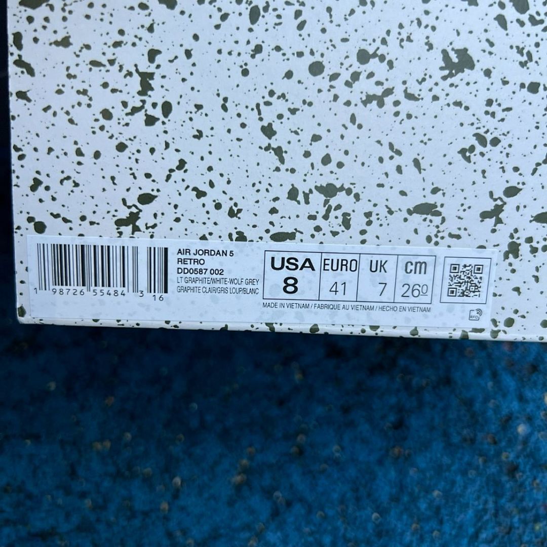 Air Jordan 5 Retro Wolf Grey 136027-005