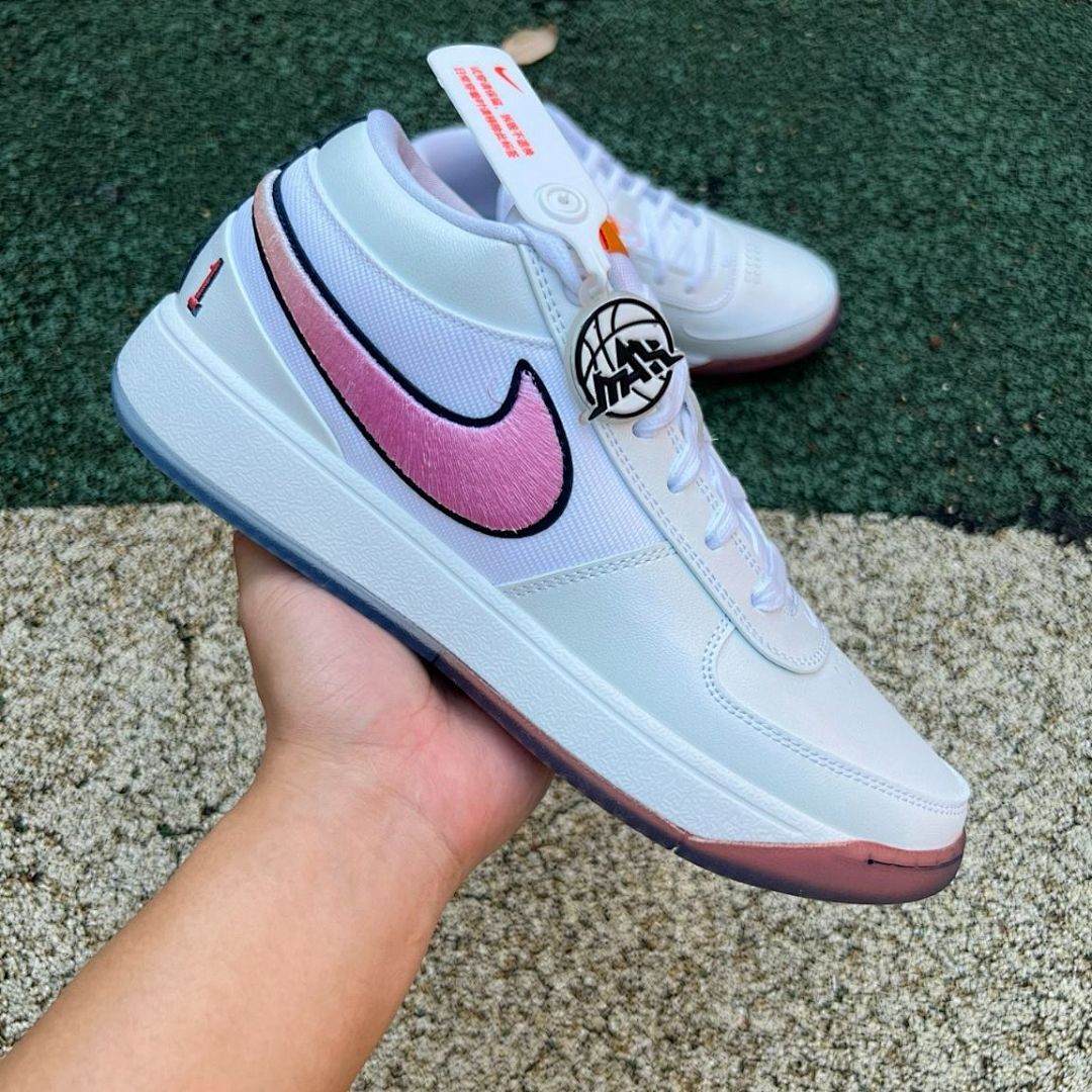 Nike Court Vision Low Duke Blue Devils White Pink Orange #1