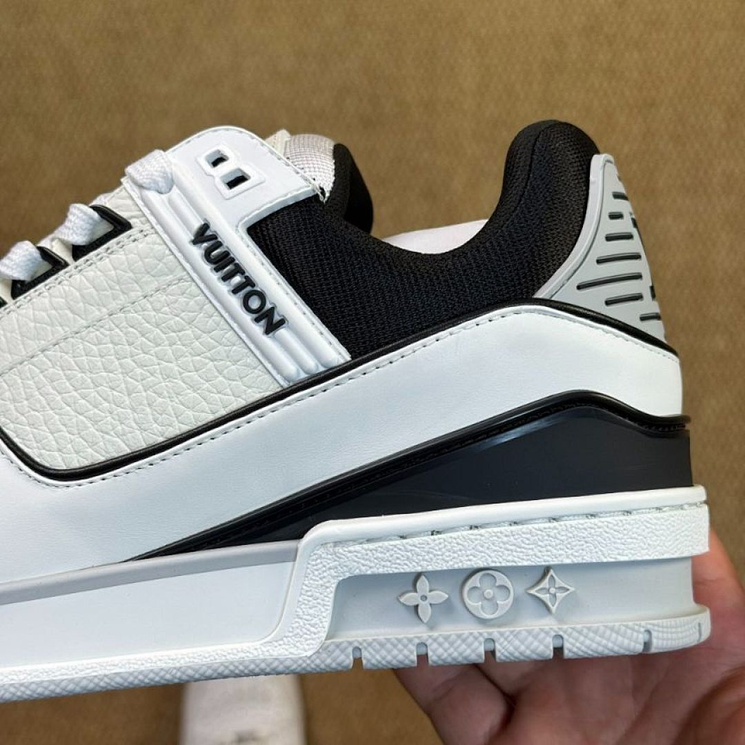 Louis Vuitton LV Trainer Sneaker White and Black