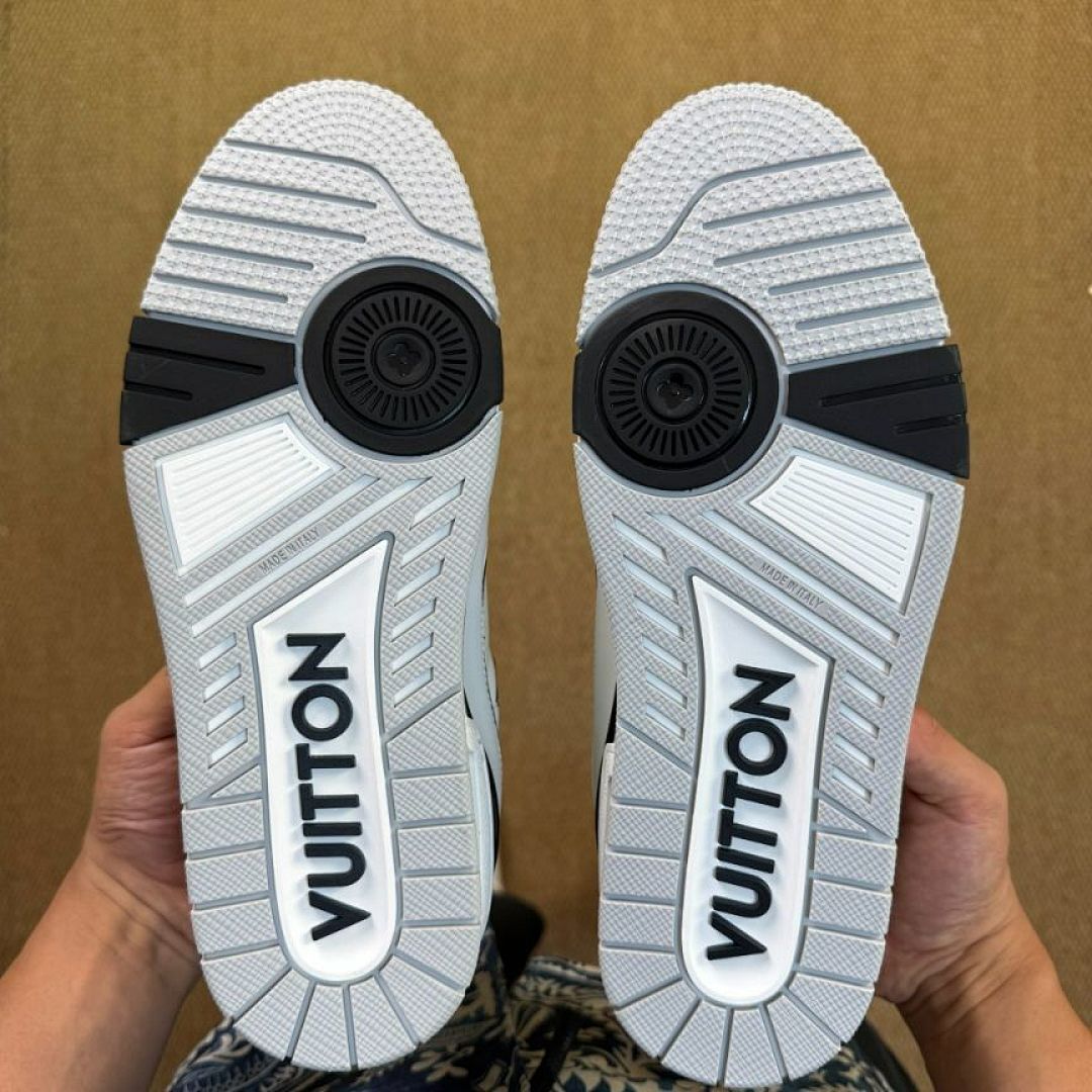 Louis Vuitton LV Trainer Sneaker White and Black