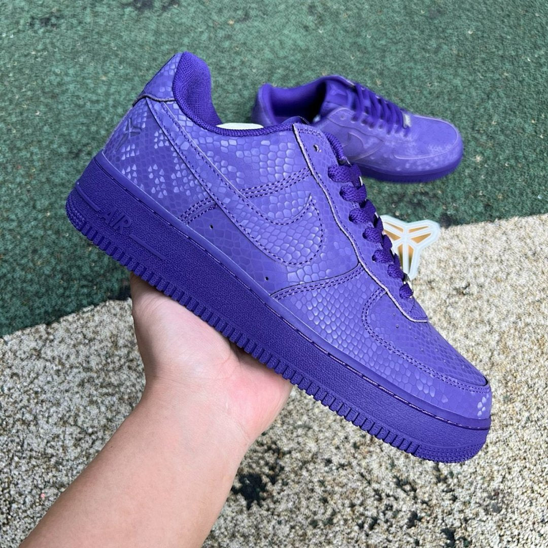 Nike Air Force 1 Low Kobe Bryant Purple Snakeskin CK0700-500