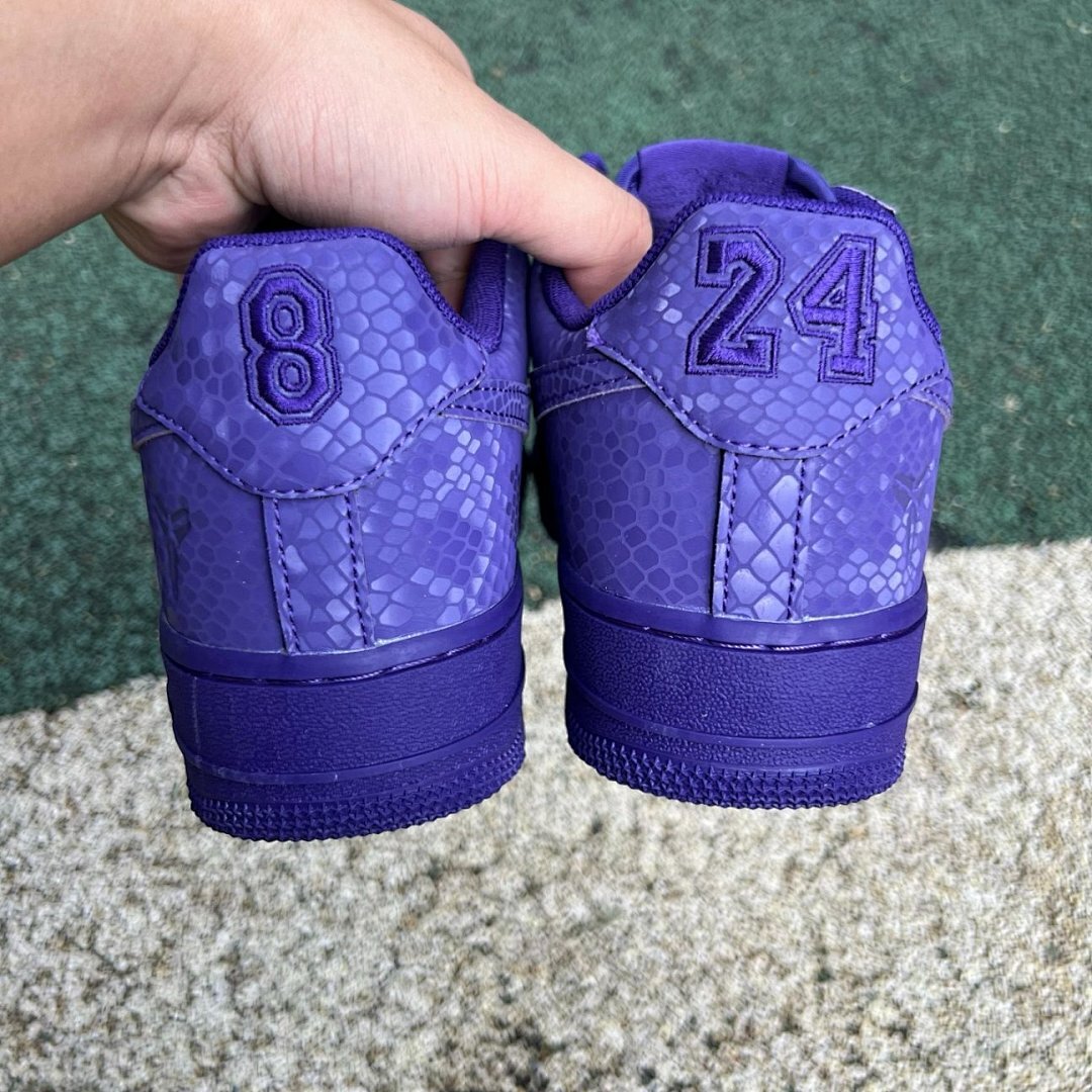 Nike Air Force 1 Low Kobe Bryant Purple Snakeskin CK0700-500