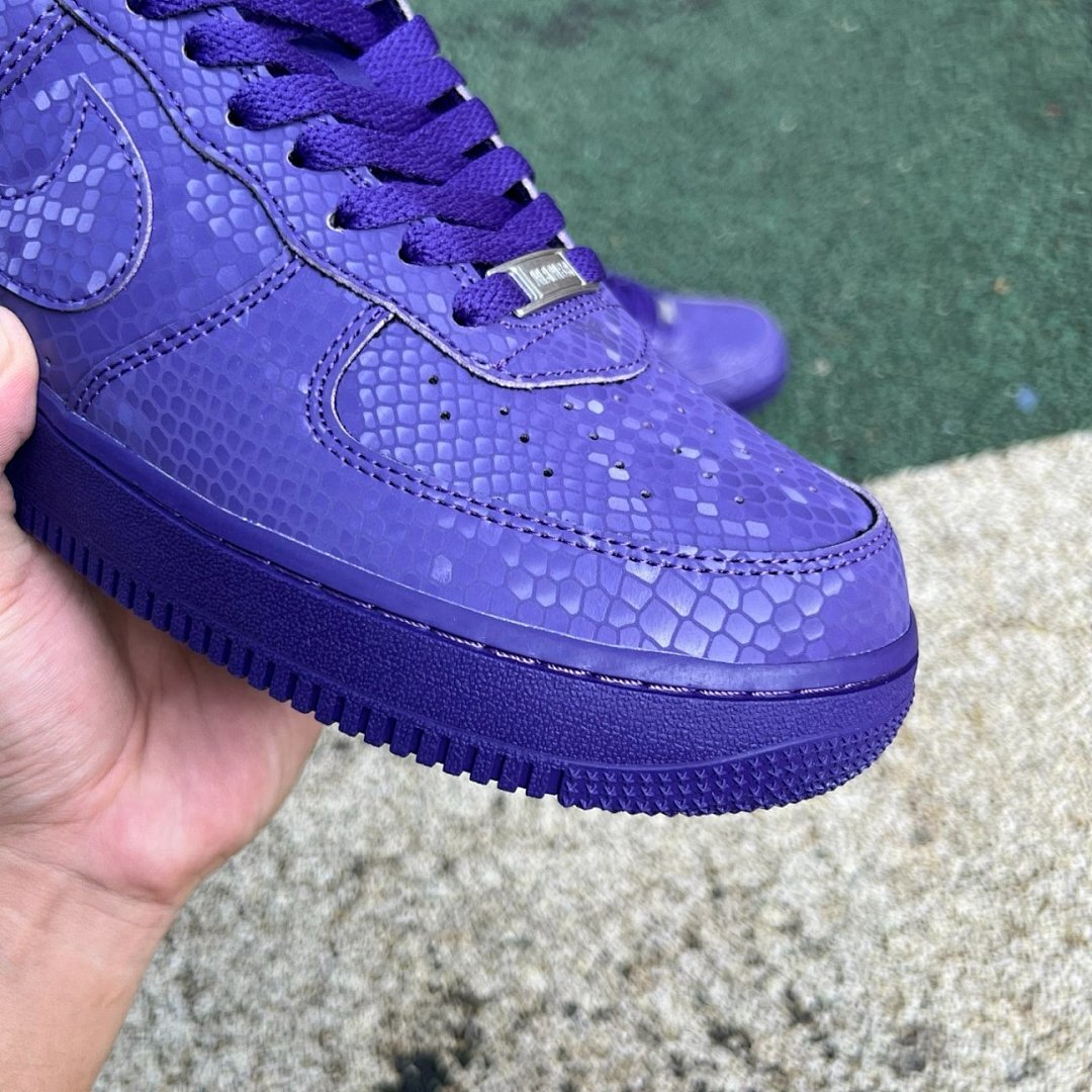Nike Air Force 1 Low Kobe Bryant Purple Snakeskin CK0700-500