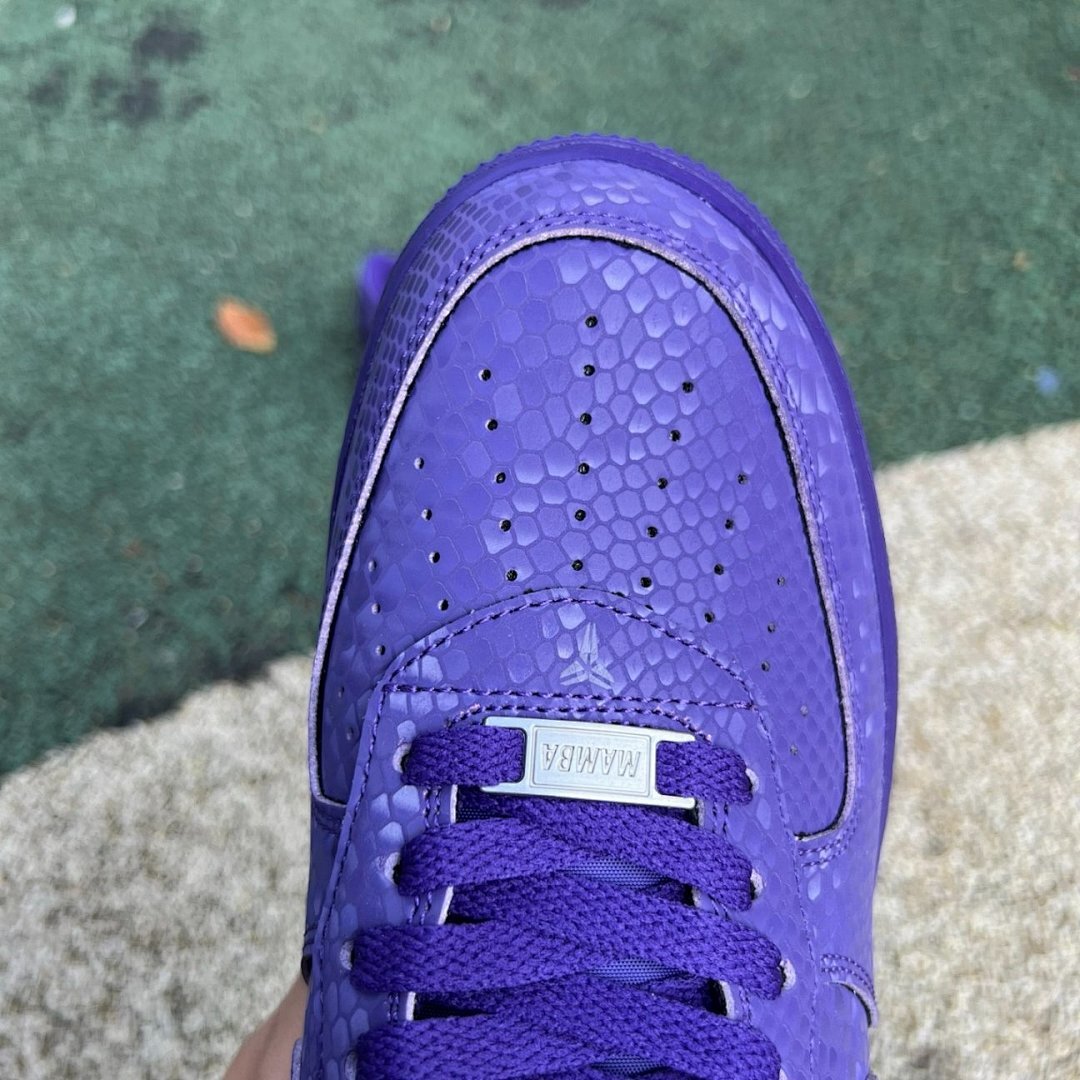 Nike Air Force 1 Low Kobe Bryant Purple Snakeskin CK0700-500
