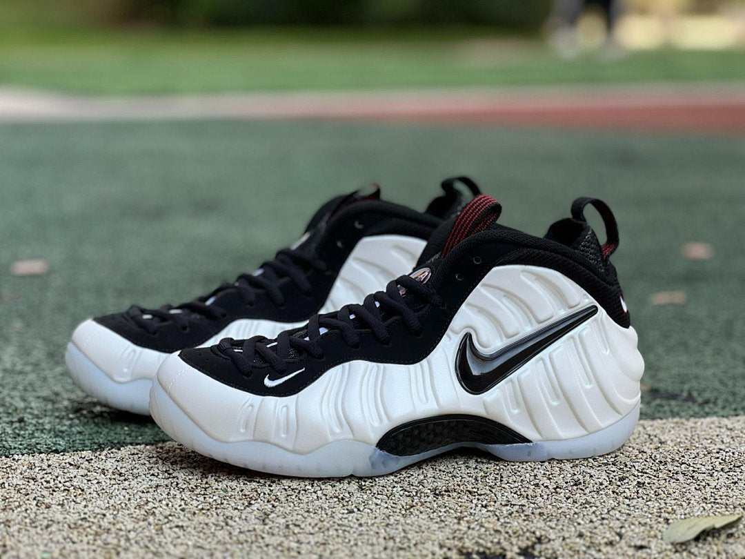 Nike Air Foamposite Pro White Black University Red 624041-103