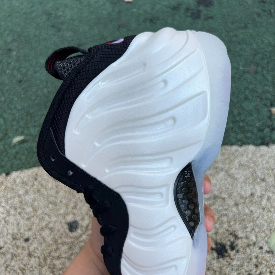 Nike Air Foamposite Pro White Black University Red 624041-103