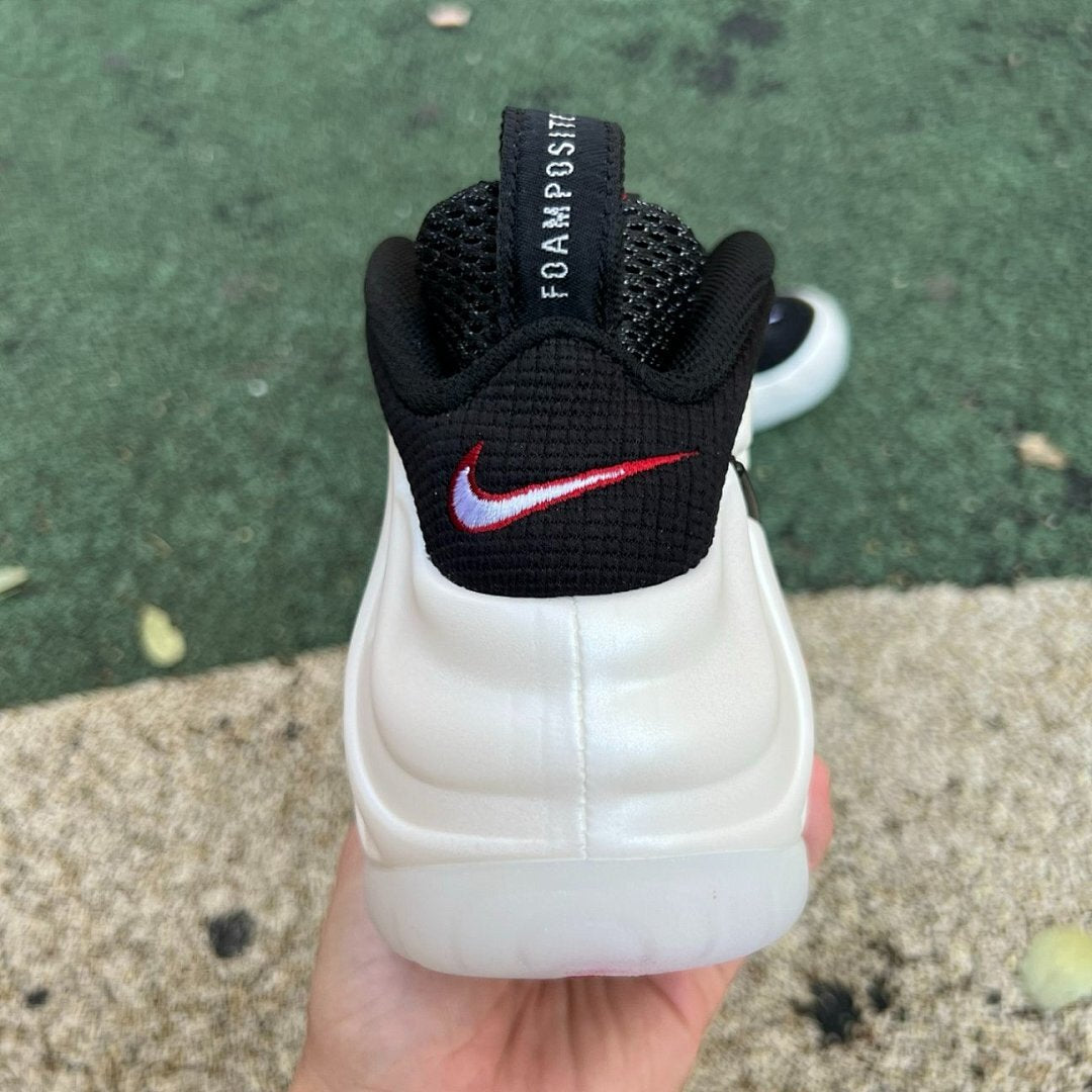Nike Air Foamposite Pro White Black University Red 624041-103